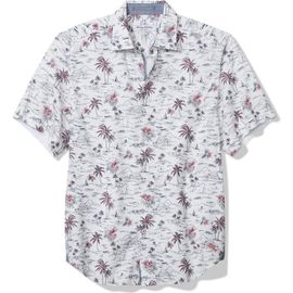 Tommy Bahama Tommy Bahama Nova Wave Sweetwater Scenic Short Sleeve Button Up Shirt