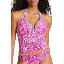 Tommy Bahama Tommy Bahama Paisley Daze Reversible UPF 50+ Tankini
