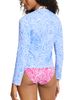 Tommy Bahama Tommy Bahama Paisley Daze Zippered Rash Guard - 2