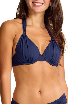 Tommy Bahama Tommy Bahama Pearl Underwire Halter Bikini Top