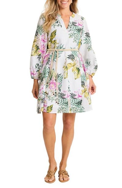 Tommy Bahama - Petal of Luxury Long Sleeve Linen Dress Tommy Bahama - Petal of Luxury Long Sleeve Linen Dress