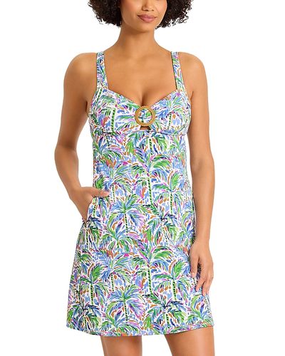 Tommy Bahama Tommy Bahama Poolside Palms Spa Dress Cover Up