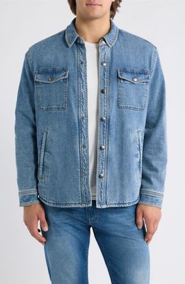 Tommy Bahama Tommy Bahama Santa Ynez Fleece Lined Denim Shirt Jacket