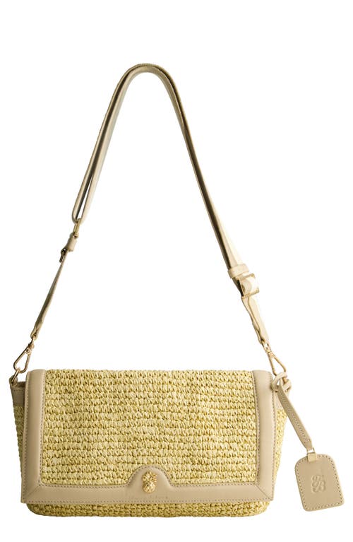 Tommy Bahama Tommy Bahama Soft Straw Long Flap Crossbody
