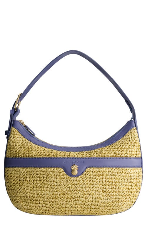 Tommy Bahama Tommy Bahama Soft Straw Zip-Top Hobo