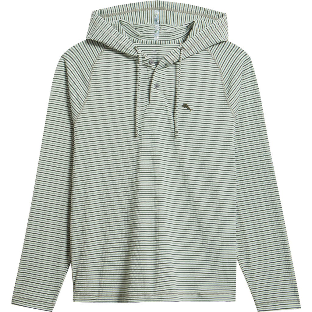 Tommy Bahama Tommy Bahama Starboard Shores Stripe Seersucker Hoodie