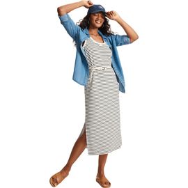 Tommy Bahama Tommy Bahama Suncoast Stripe Sleeveless Terry Midi Dress