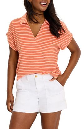 Tommy Bahama Tommy Bahama Suncoast Stripe Terry Cloth Polo