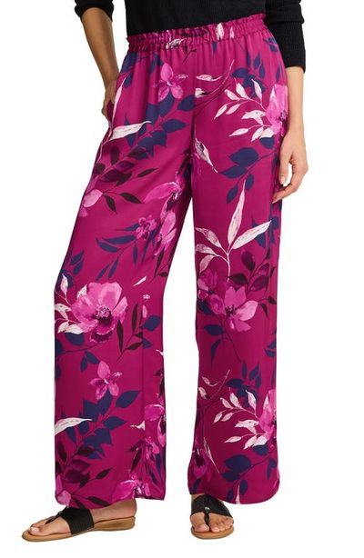 Tommy Bahama Tommy Bahama Sunset Shimmers High Waist Wide Leg Pants