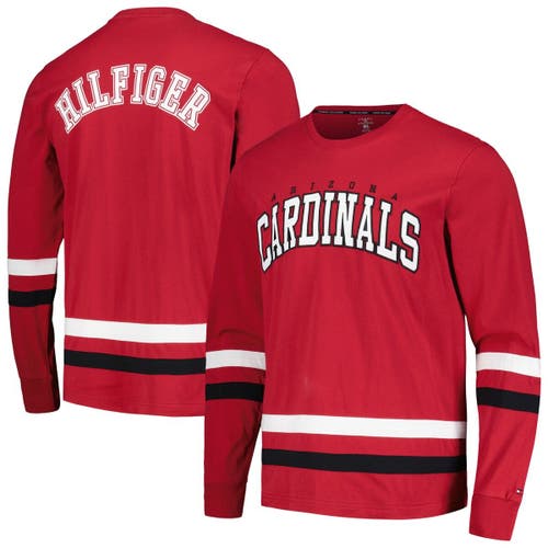 Tommy Hilfiger Men's Tommy Hilfiger Cardinal/Black Arizona Cardinals Nolan Long Sleeve T-Shirt 