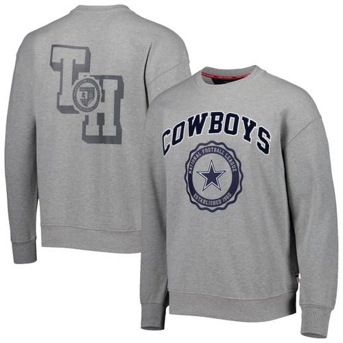 Tommy Hilfiger Men's Tommy Hilfiger Heather Gray Dallas Cowboys Ronald Crew Sweatshirt 
