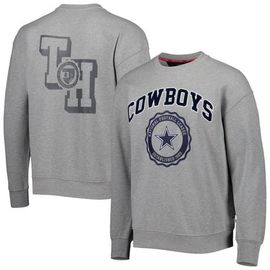 Tommy Hilfiger Men's Tommy Hilfiger Heather Gray Dallas Cowboys Ronald Crew Sweatshirt 