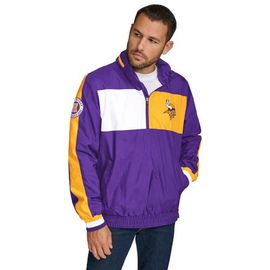 Tommy Hilfiger Men's Tommy Hilfiger Purple Minnesota Vikings Gael Lightweight Half-Zip Hoodie Jacket 