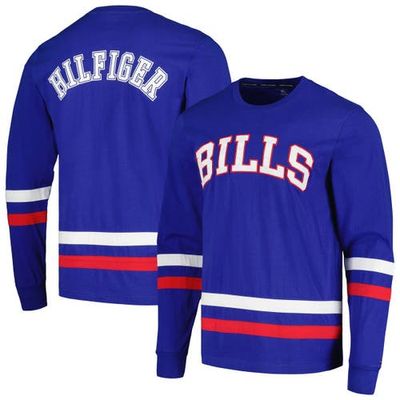 Tommy Hilfiger Men's Tommy Hilfiger Royal/Red Buffalo Bills Nolan Long Sleeve T-Shirt 