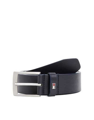 Tommy Hilfiger Tommy Hilfiger Adan 3.5cm leather belt in black