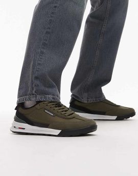 Tommy Hilfiger Tommy Hilfiger Basket retro runner sneakers in green