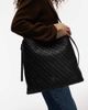 Tommy Hilfiger Tommy Hilfiger braided bucket bag with adjustable strap in black - 1