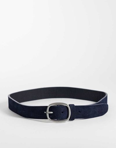 Tommy Hilfiger Tommy Hilfiger casual suede belt in navy