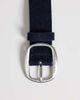 Tommy Hilfiger Tommy Hilfiger casual suede belt in navy - 3