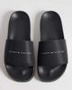 Tommy Hilfiger Tommy Hilfiger core logo slides in black - 1