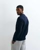 Tommy Hilfiger Tommy Hilfiger cotton flag heavy henley sweatshirt in navy - 4