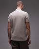 Tommy Hilfiger Tommy Hilfiger crest logo polo shirt in beige-Neutral - 3
