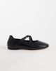 Tommy Hilfiger Tommy Hilfiger cross strap mary janes in black - 1