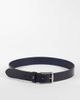 Tommy Hilfiger Tommy Hilfiger Denton premium leather belt in navy - 1