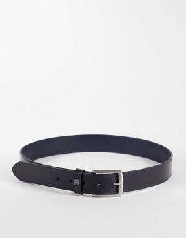 Tommy Hilfiger Tommy Hilfiger Denton premium leather belt in navy