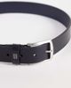 Tommy Hilfiger Tommy Hilfiger Denton premium leather belt in navy - 2