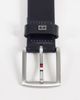 Tommy Hilfiger Tommy Hilfiger Denton premium leather belt in navy - 3