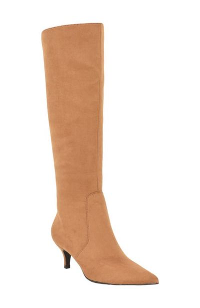 Tommy Hilfiger Tommy Hilfiger Derisa Knee High Faux Leather Boot