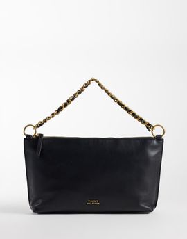 Tommy Hilfiger Tommy Hilfiger downtown leather mini bag in black