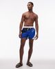 Tommy Hilfiger Tommy Hilfiger drawstring swim shorts in blue & navy - 2