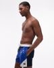 Tommy Hilfiger Tommy Hilfiger drawstring swim shorts in blue & navy - 3
