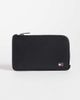 Tommy Hilfiger Tommy Hilfiger element leather long zip wallet in black - 1