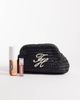 Tommy Hilfiger Tommy Hilfiger elevated raffia clutch bag in black - 2