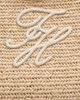 Tommy Hilfiger Tommy Hilfiger elevated raffia tote bag in beige-Neutral - 2