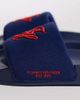 Tommy Hilfiger Tommy Hilfiger embroidered pool slides in blue-Navy - 2