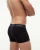 Tommy Hilfiger Tommy Hilfiger Everyday Essentials 3-pack trunks in black with blue/black waistbands - 3