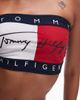 Tommy Hilfiger Tommy Hilfiger flag logo bandeau top in red white blue-Multi - 4