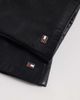 Tommy Hilfiger Tommy Hilfiger flag premium leather gloves in black - 3