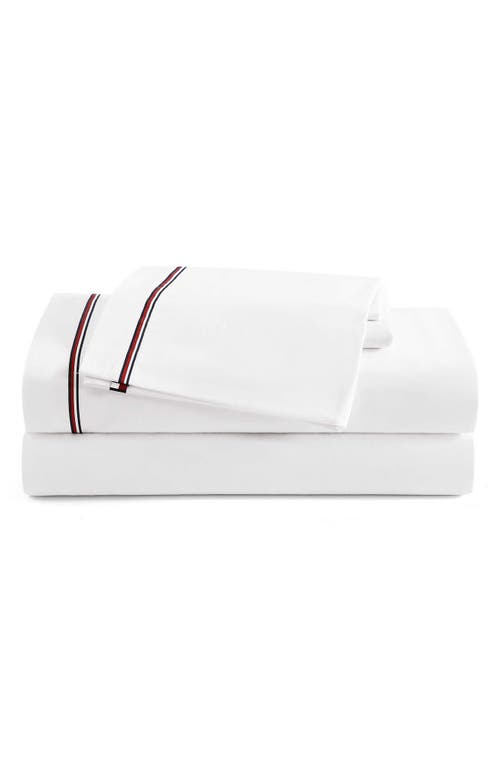 Tommy Hilfiger Tommy Hilfiger Global Stripe Cotton Percale Sheet Set