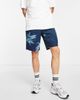 Tommy Hilfiger Tommy Hilfiger harlem palm print chino shorts in navy - part of a set - 1