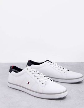 Tommy Hilfiger Tommy Hilfiger harlow canvas sneakers in white