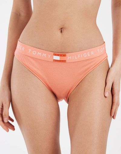 Tommy Hilfiger Tommy Hilfiger Heritage Cotton bikini briefs in peach-Orange