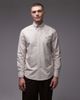 Tommy Hilfiger Tommy Hilfiger heritage oxford long sleeve shirt in beige-Neutral - 1