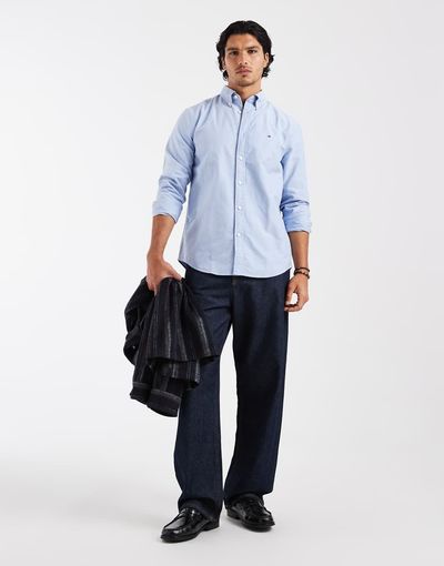 Tommy Hilfiger Tommy Hilfiger heritage oxford shirt in light blue