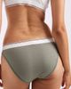 Tommy Hilfiger Tommy Hilfiger Heritage varsity rib bikini brief in khaki-Green - 3