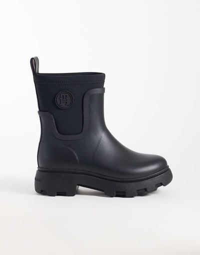 Tommy Hilfiger Tommy Hilfiger Kassandra rubber boots in black